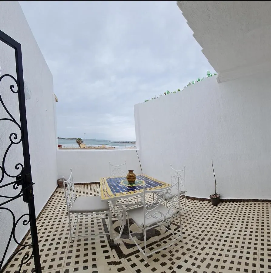 アパート エッサウィラSea View Duplex Private Terrace - Fibre Wi-Fi & Netflixアパートメント
